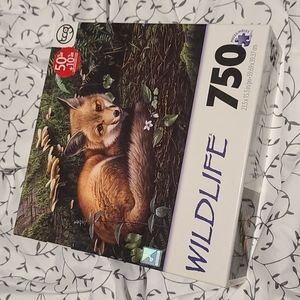 Brand new Wildlife Fox puzzle 750 piece